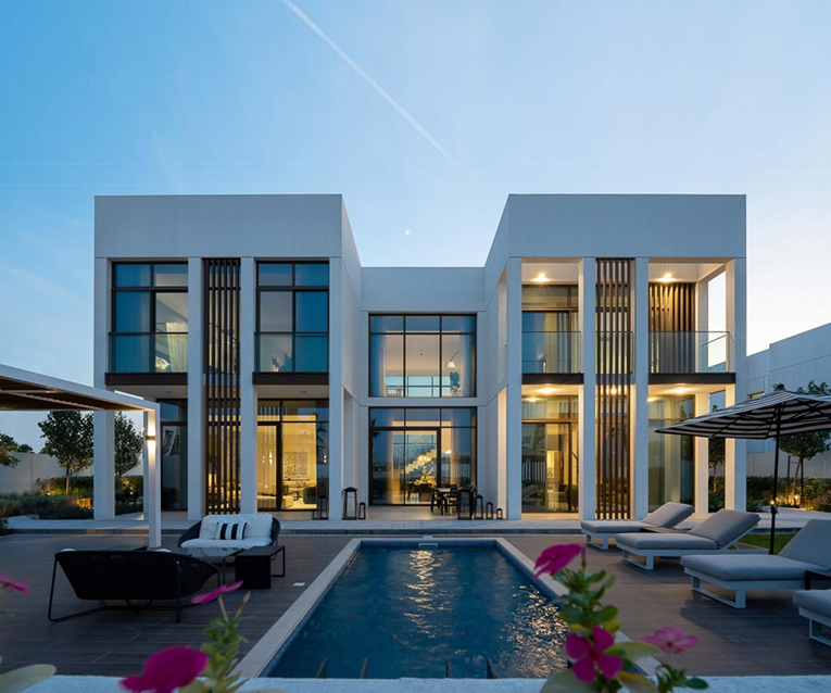 Residential community buildings in the UAE